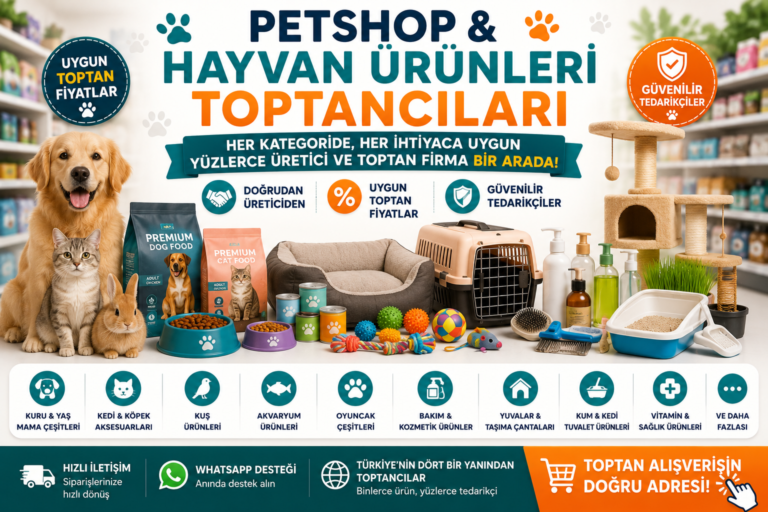 PET SHOP & HAYVAN ÜRÜNLERİ