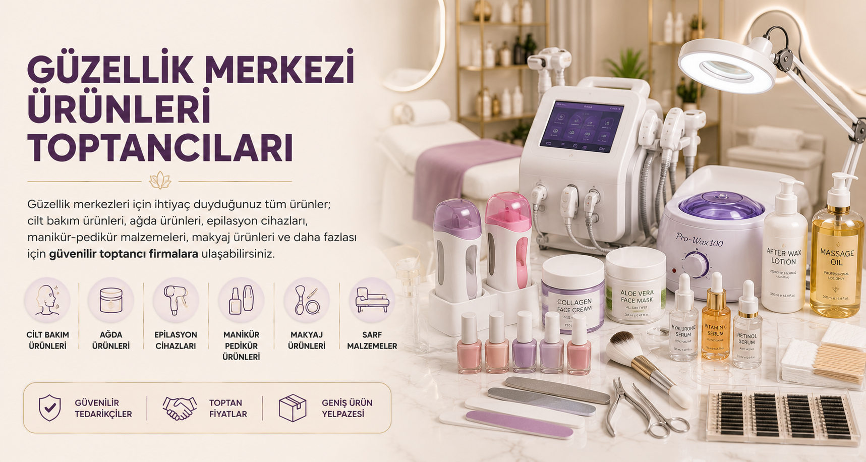 Güzellik Merkezi Ürünleri
