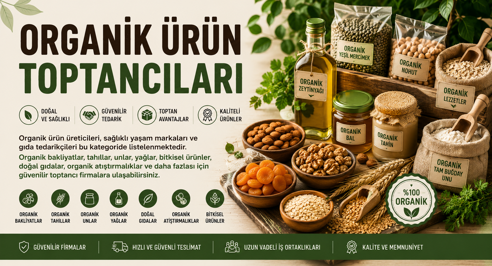 Organik Ürün Toptancıları