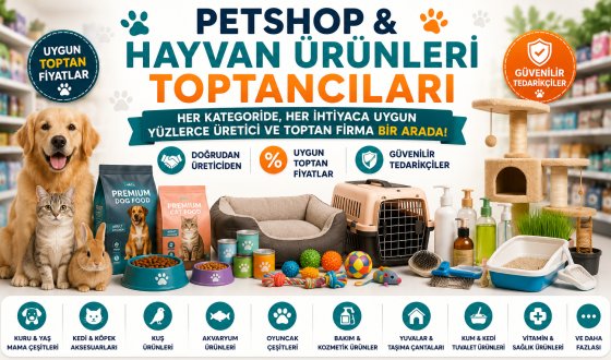 Toptan Pet Shop ve Hayvan Ürünleri Rehberi
