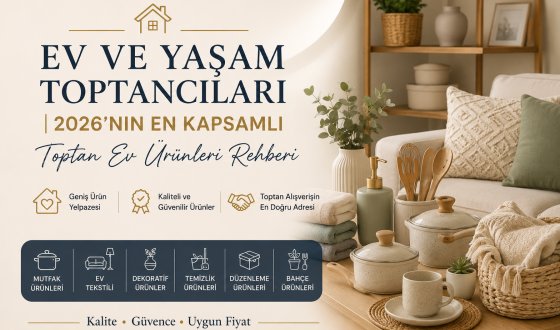 Ev ve Yaşam Toptancıları | 2026'nın En Kapsamlı Toptan Ev Ürünleri Rehberi