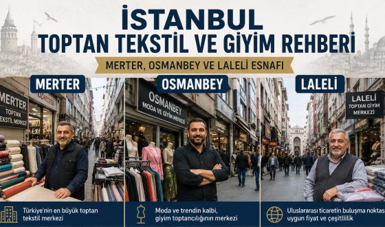 İstanbul Toptan Tekstil ve Giyim Rehberi: Merter, Osmanbey ve Laleli Esnafı